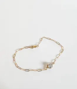 FLOATING DIAMOND DAINTY BRACELET