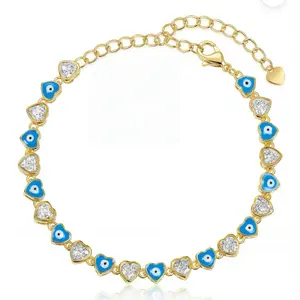 All the vibes light blue braclet