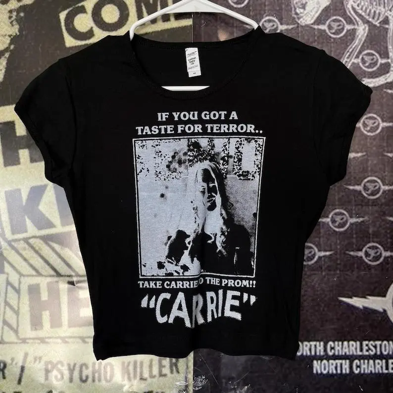 Carrie black crop baby tee Carrie black crop baby tee