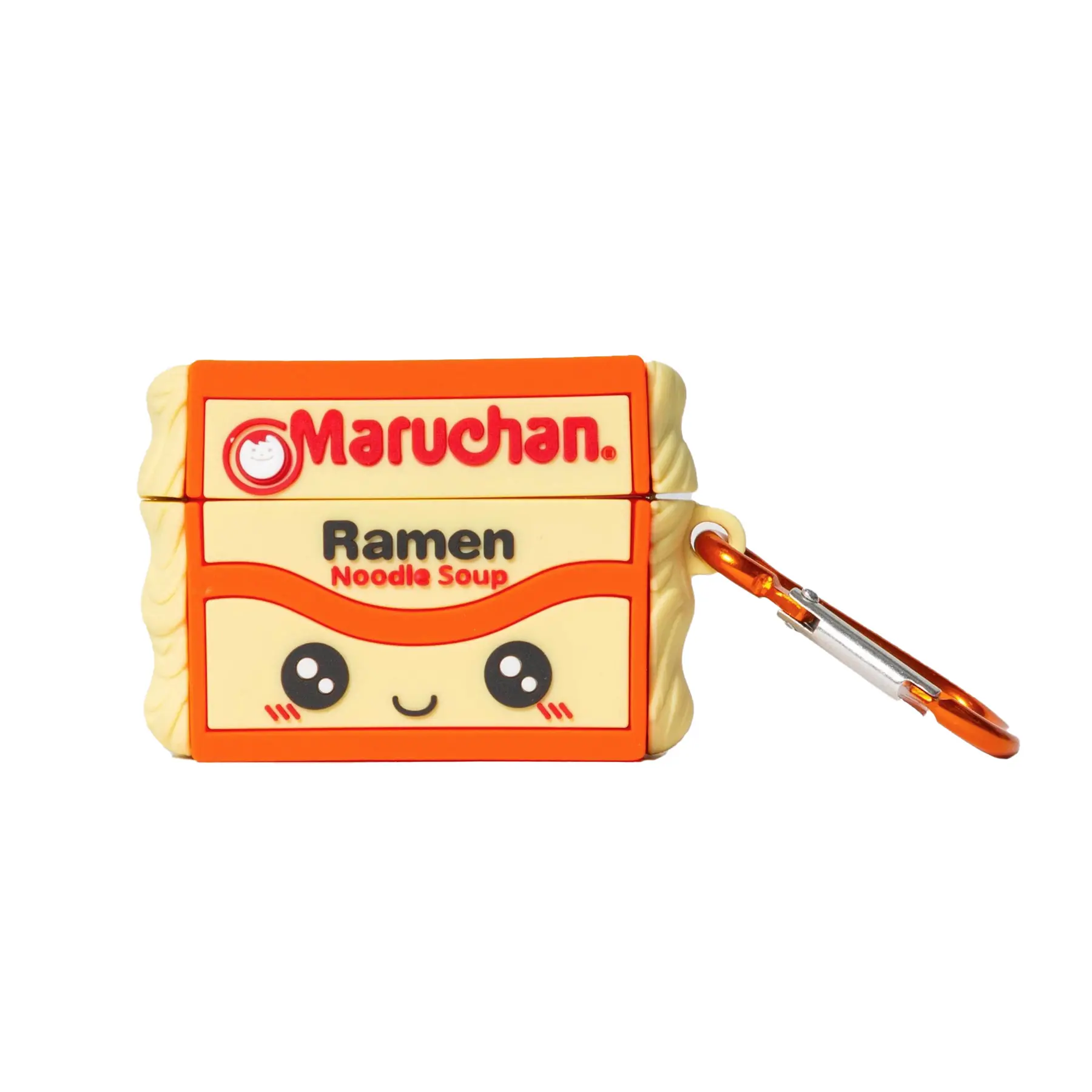 Maruchan Wireless Earbud Case Ramen Noodle Soup Airpod Pro Holder With Carabiner