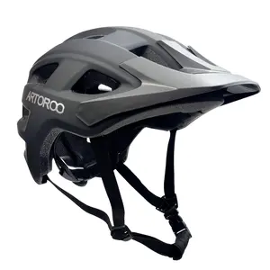 Artoroo Mountain Bike Helmet, Ultra-Light Youth Cycling Helmet with Brim, Suitable for Bmx and Downhill, 1pc Artoroo Bicycle Helmet, Safety Riding Helmet