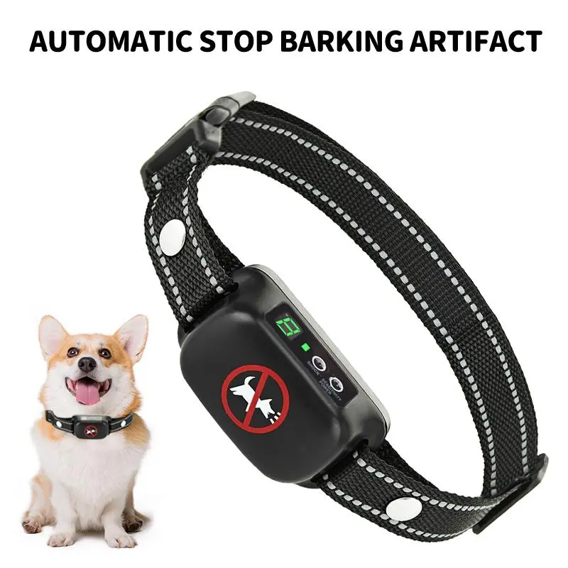 Automated Anti-Bark Dog Collar with 8 Adjustable Sensitivity Settings, 1 Count USB Rechargeable Collar, Soft & Durable Nylon, Vibrating Beep Alert, Fits Large Medium Small Breeds - TikTok Shop Automated Anti-Bark Dog Collar with 8 Adjustable Sensitivity Settings, 1 Count USB Rechargeable Collar, Soft & Durable Nylon, Vibrating Beep Alert, Fits Large Medium Small Breeds - TikTok Shop