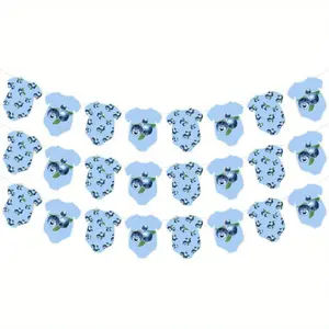 3Pcs Blueberry Baby Shower Banner, Berry Sweet Baby Shower Sign Blueberries Decor, Fruit Theme Baby Shower Gender Reveal Decorations Supplies Set Ornaments