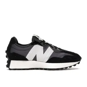 New Balance Women's 327 Black Grey, from StockX