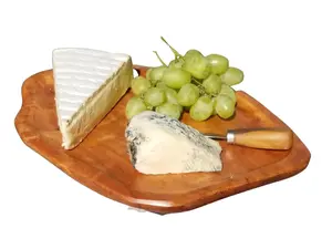 14" X 12" X 1" reclaimed root wood charcuterie board - cheese platter, serving platter, wooden platter