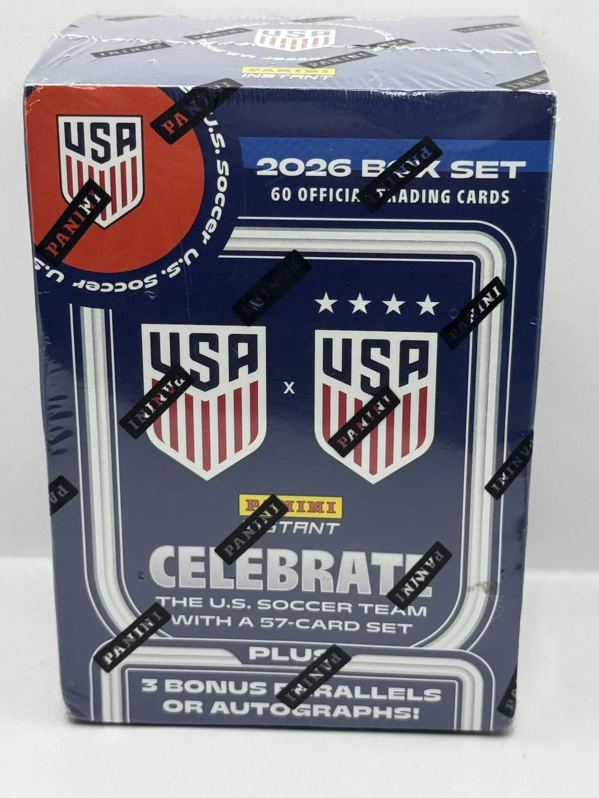 2026 Panini Instant U.S. Soccer Box Set USA x USA Blaster Box - Factory Sealed