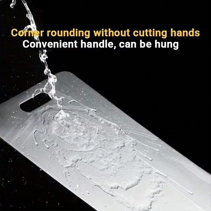 TAIMASI No Mold Cutting Board - Premium 2025 Stainless Steel Double-Sided Chopping Board | Food-Gra-De For Kitchen & Restaurant Use, Perfect For Upcoming US Holidays (Thanksgiving Nov 27, Black Fri-Day Nov 28, Christmas Dec 25) | Durable