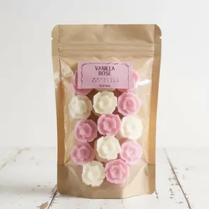 Vanilla Rose Wax Melts - Delicate Floral Scent for Aromatic Home Fragrance, Ideal for Homes & Offices, Soft & Soothing Aroma, Easy to Use Wax Melts