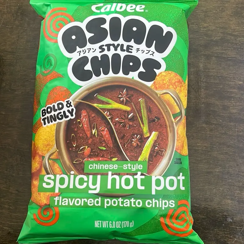 CALBEE ASIAN STYLE CHIPS SPICY HOT POT