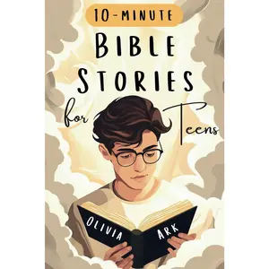 Bible Stories for Teens: Bible Study for Teenagers Featuring Prompts & Prayers - Christian Book with Biblical Short Stories for Modern Boys