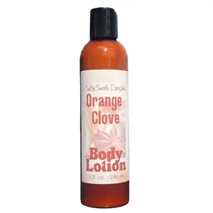 Orange Clove Body Lotion - Jojoba + Avocado oils for all-day hydration.