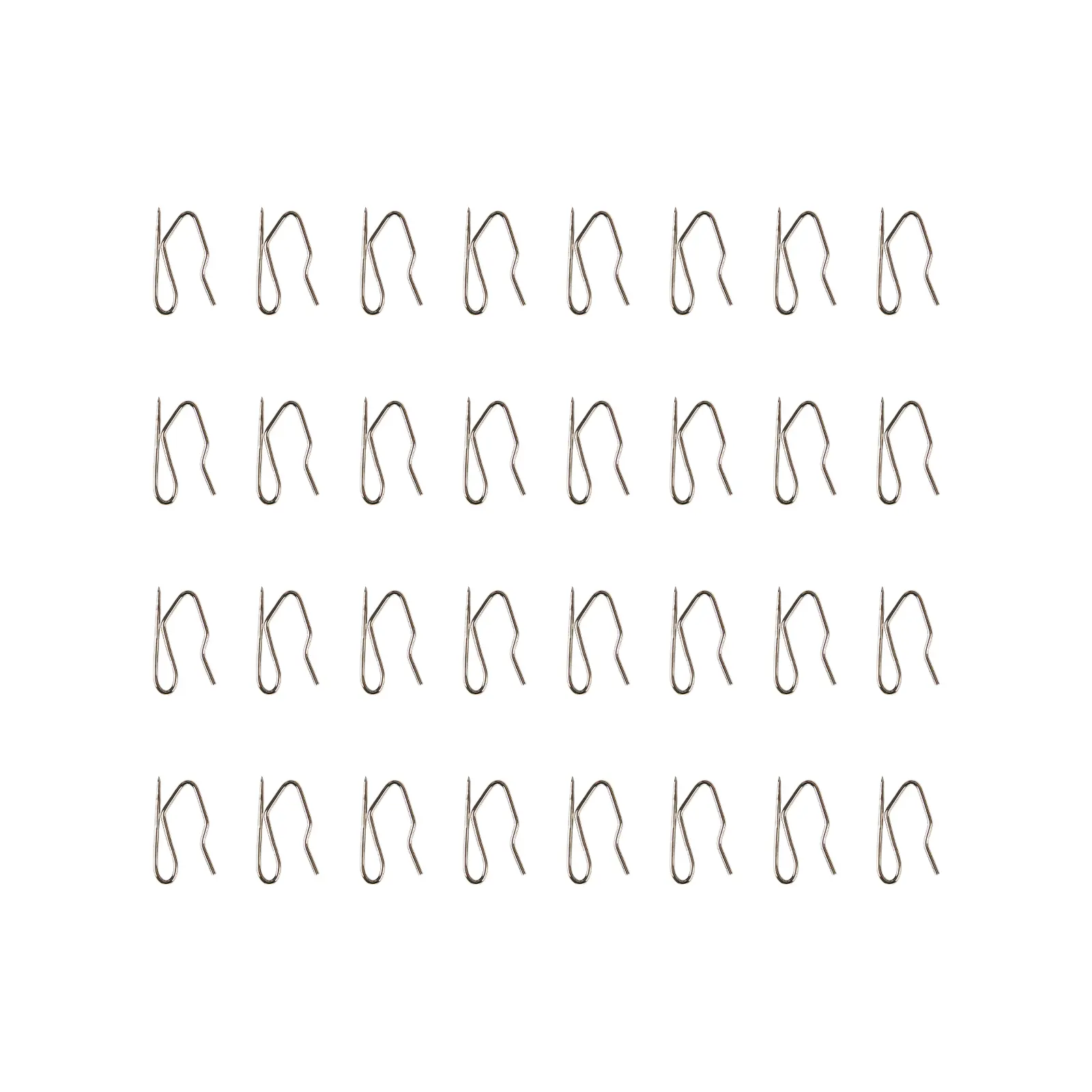 TWOPAGES Curtain S-Shaped Metal Pin Hangers, Drape Hanging Accessories (Pack of 32) TWOPAGES Curtain S-Shaped Metal Pin Hangers, Drape Hanging Accessories (Pack of 32)