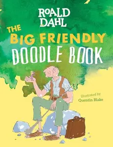 USED-The Big Friendly Doodle Book by Roald Dahl (Paperback)