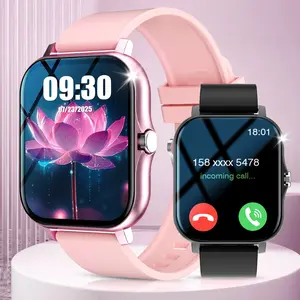 2026 Full-Featured Smartwatch with Wireless Calling & Weather Alerts, Sports Mode , Customizable Wallpaper,Compatible Apple & Android Watch For Men Women, Multifunctional Smart Watch