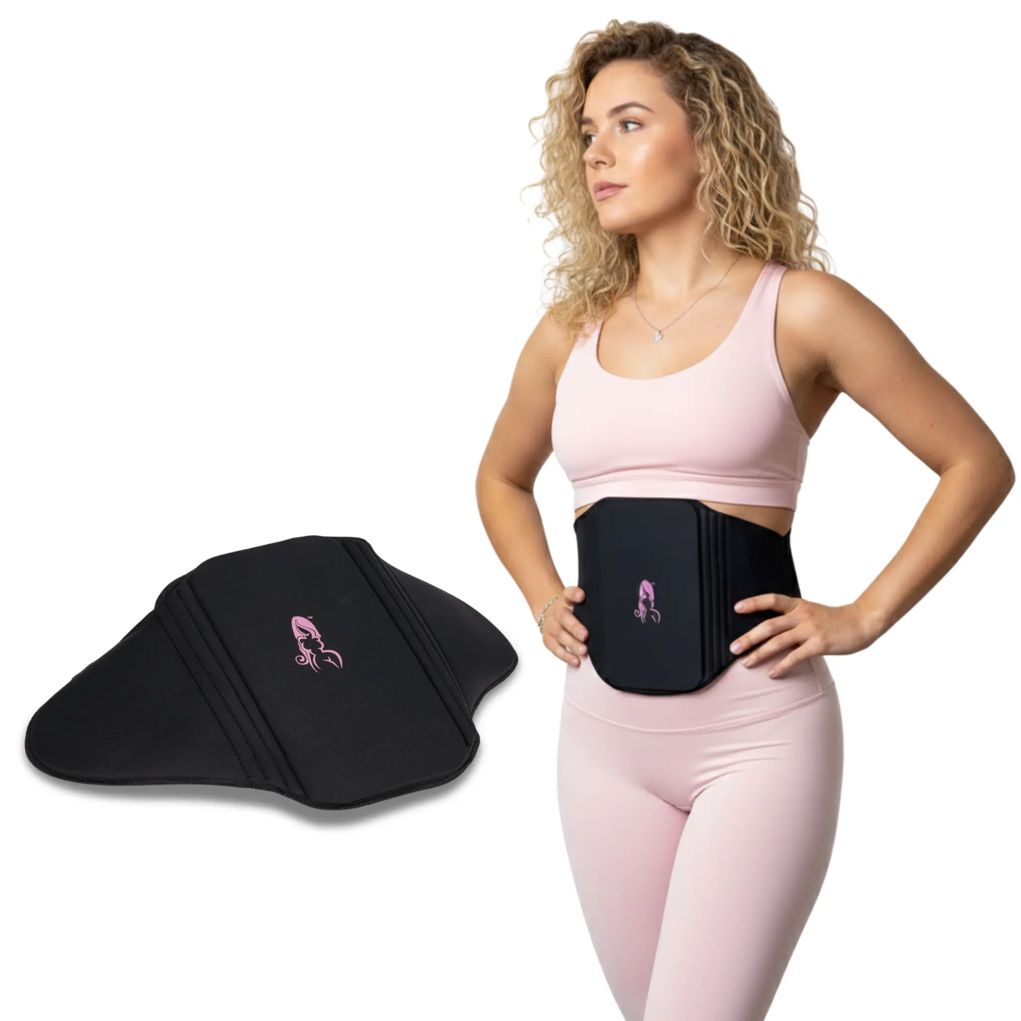 Women's Soft Breathable Cotton-Covered Post Surgery Body Ab Board - Lipo BBL Tummy Tuck Recovery Compression Foam Board, Fits Fajas Shapewear, Reduces Wrinkles, Day Comfort Support (Sports & Outdoor Fitness Accessory)