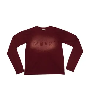 Pre-owned MARNI Cotton Small Leather Goods Graphic Logo Long Sleeve T Shirt