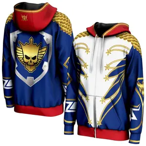 Cody Rhodes WrestleMania 40 Blue Kids Hoodie, WWE Youth Zip Jacket, Finish The Story Streetwear, Young Nightmare Family Gift, Big Match Junior Gear