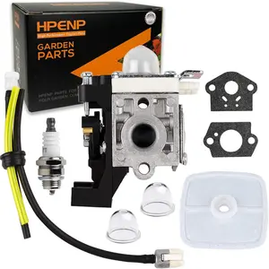 SRM 225 Carburetor for Echo SRM225 GT225 GT225i PE225 PAS225 SHC225 PPF225 SRM225i GT225L PPF235ES SHC225S Trimmer Weed Eater Edger Carb with Tune Up Kit Primer Bulb Plug fuel line