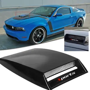 1Pc Sport Style Car Hood Vent Decoration, Simulated Air Intake Hood Cover, Hood Vent Inlet Decorative Cap