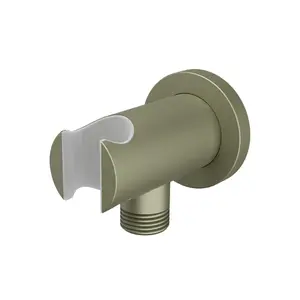 Flusso HS8008 Wall Elbow With Holder