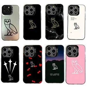 Drake OvO OWL Matte Hard Bumper Phone Case for IPhone 17 16 15 14 1312 11 Pro Max Plus 17Air 16E 17E And Samsung S26 S25 S24 S23 S22 S21 FE Plus Ultra Soft TPU Back Cover Protection Shockproof