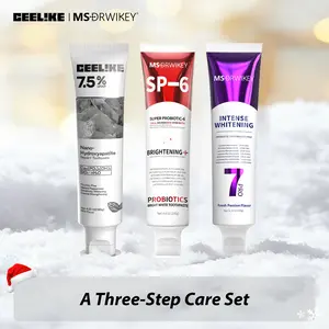 CEELIKE｜MSDRWIKEY 3-Pack Toothpaste Set | Cleans Teeth, Repairs Enamel, and Freshens Breath