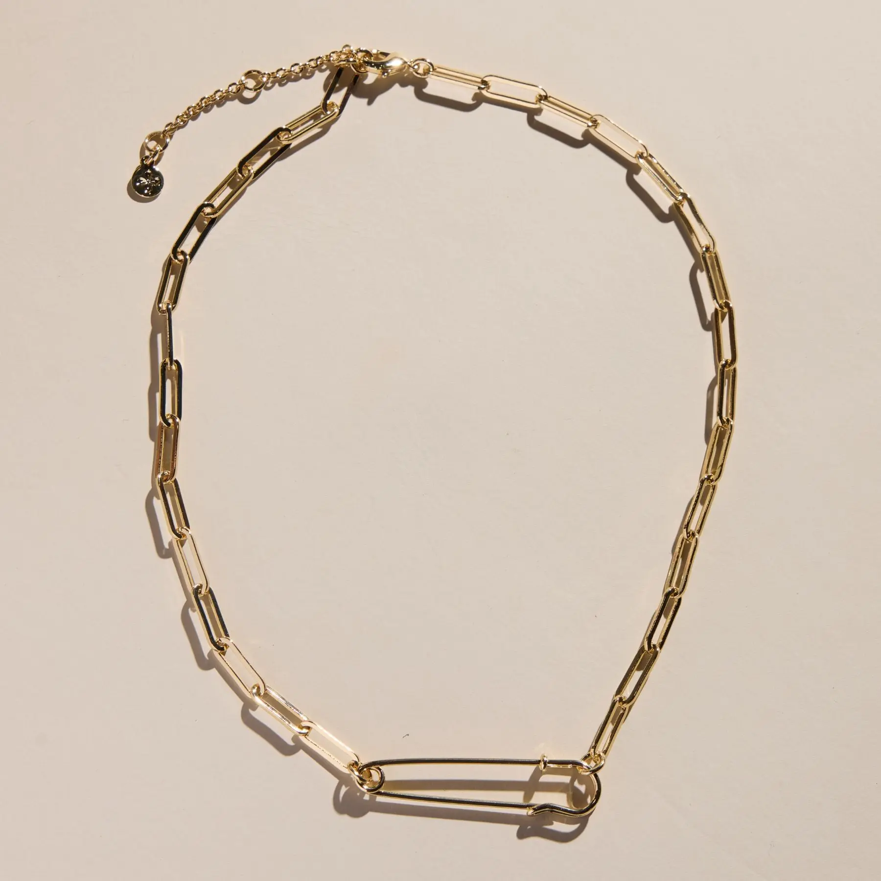 Safety Pin Necklace