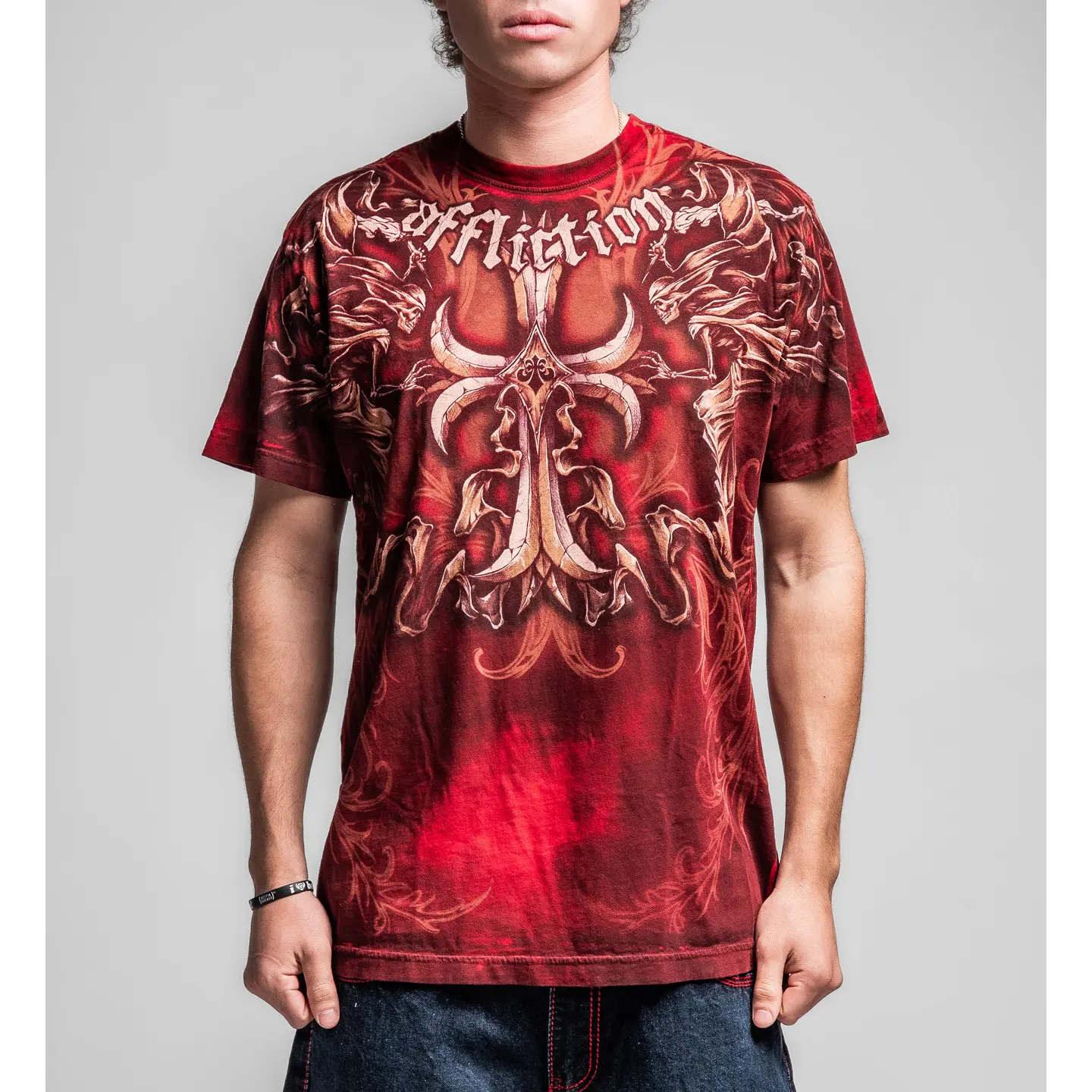 Affliction Men's T-shirt Jump Affliction Men's T-shirt Jump