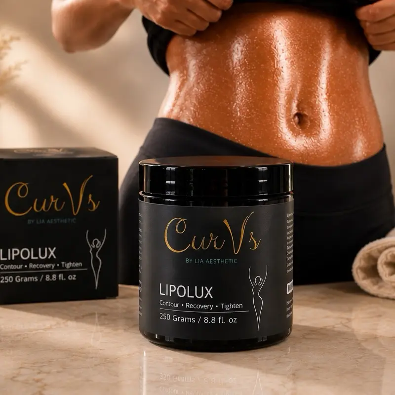 YOU GET 2 CREAM FOR THE PRICE !!! LipoLux cream Curvs by Lia Aesthetic, Toning, tightening cream