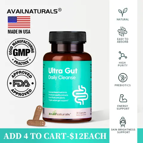 Beat Bloat & Constipation: 15-Day Colon Cleanse Capsules with Probiotics & Psyllium