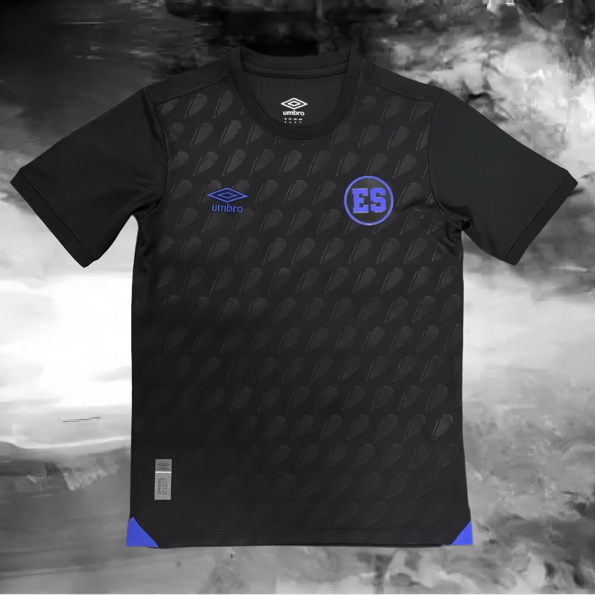 2025 EI Salvador National Team 3rd Away Black Short Sleeve Jersey