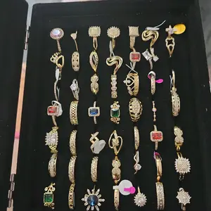 14k Gold-Plated Rings (50-Pack), $3 Per Piece