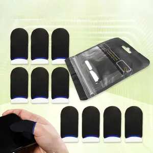 Game Finger Sleeves, Sweat-proof & Non-slip Game Finger Sleeves, Lightweight & Breathable Game Finger Sleeves for PUBG Mobile Games, Console