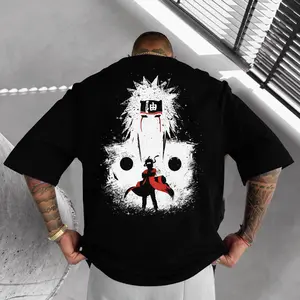 Naruto  Unisex Summer outfits men streetwear 80s 90s graphic tees cotton Anime funny tshirt men gifts Prints Casual