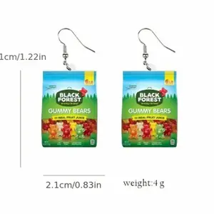 Fun Snack Brand Earrings