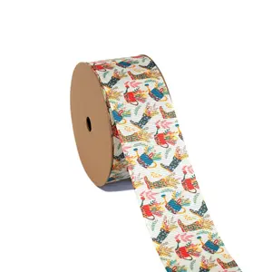 1 1/2" GARDEN DELIGHT GROSGRAIN RIBBON