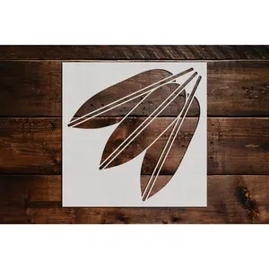 Leaf Stencil - Art and Wall Stencil