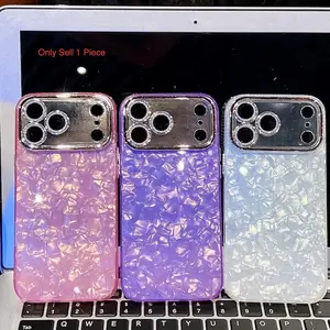 Marble Phone Case Protector For iPhone 17 16 15 14 13 Pro Max 17 Air Shockproof Shell Pattern Anti-skid Cover