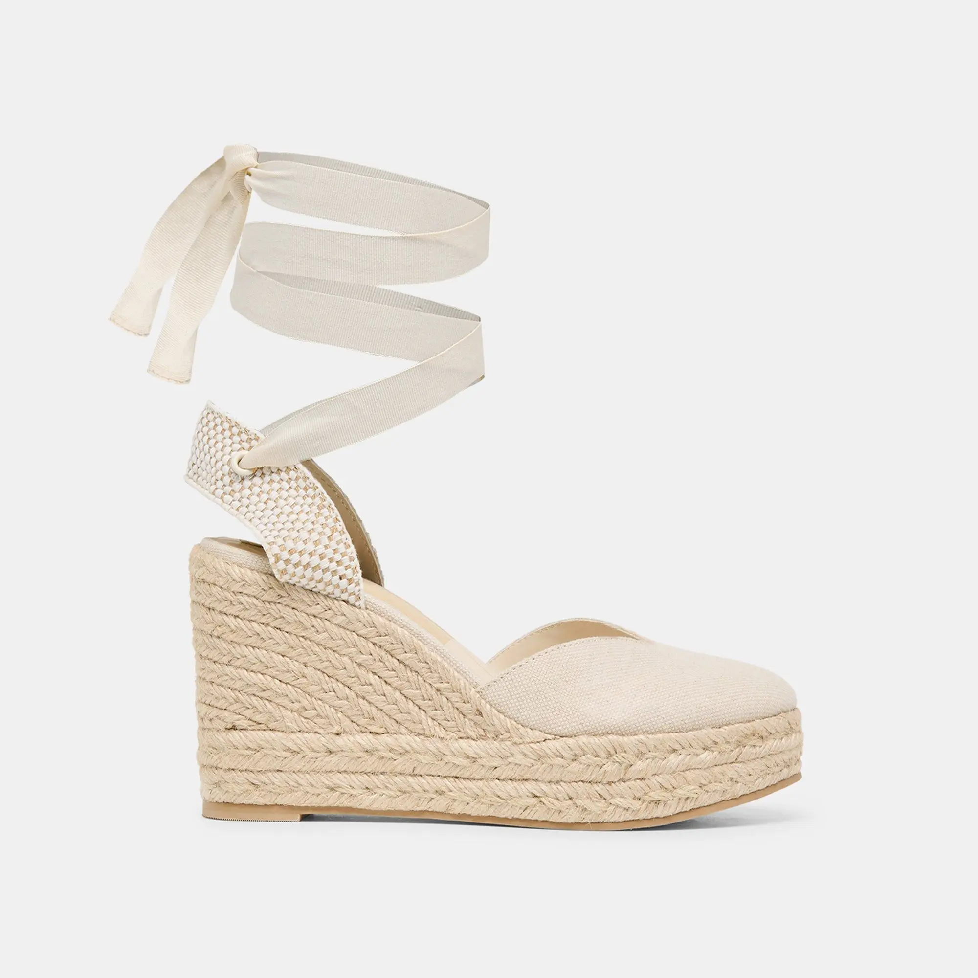 Dolce Vita NOURA WEDGES ECRU LINEN