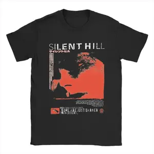 Cool Silent Hill Red Variant T-Shirts Men O Neck Cotton T Shirt Plus Size Short Sleeve Tee Shirt Harajuku Gift Idea Tops