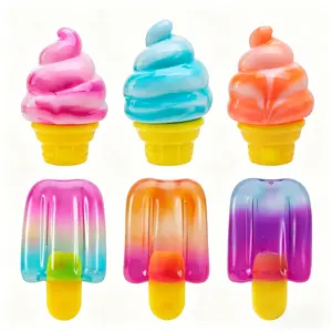 Ice Cream Squeeze Squishy, Summer Sensory Stress Relief, Soft Slow Rising Sensory Fidget Toy, 2026 New Slow Rise Relief Fidget Sensory for Anxiety Stress Party Favors