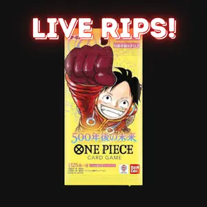 Live - Japanese OP07 500 Years in the Future Booster pack