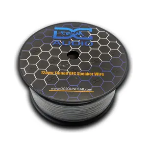 DC Audio 12 AWG OFC Speaker Wire – Oxygen Free Copper Wire for Speakers and Subwoofers