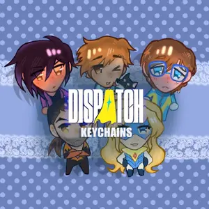 2" dispatch acrylic keychains! [PREORDER]