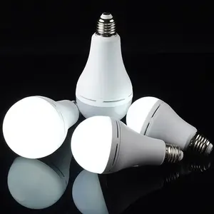 4~20PCS Rechargeable Emergency Light Bulb E26 Led Lights With Hooks , 6000K A19 Battery Powered Led Bulb 12W, Self-Charging Light Bulb 1200mAh Battery Backup Light Bulbs for home Daily  / Comping Hurricane