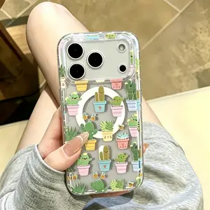 Designed for the Apple 17 Pro and Apple 17 Pro Max series, this magnetic phone case features military-grade protection, superior drop resistance, and long-lasting anti-yellowing properties, while also supporting wireless charging.