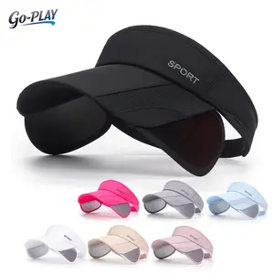 Women's UPF 50+ UV Protection Sun Visor Hat | SunSafeTok GolfTok TennisTok Adjustable Retractable Wide Brim Breathable Sport Cap | for Golf Tennis Beach Running Hiking Summer Outdoor Sports