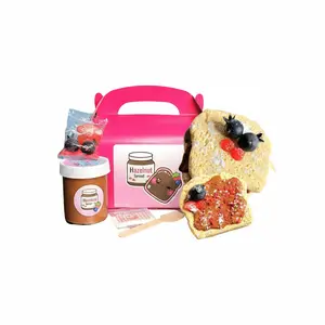 Chocolate Hazelnut Berry Toast Slime Kit – DIY Butter Slime Set