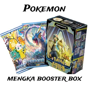 Pokemon Mengka Collection Booster Box - 30 Packs and Cards with 2 Rare Packs featuring Mewtwo Pikachu Gengar Charizard & Dragonite Cards