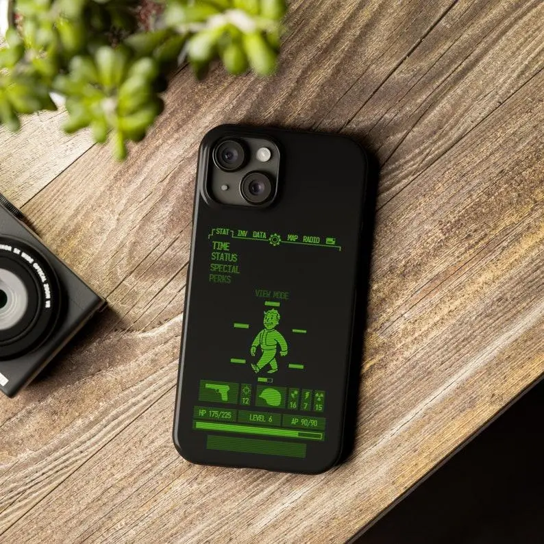 Fallout Pip Boy Slim iPhone Case Suitable for iPhone 17-11 Pro Max/Plus and  Samsung Galaxy S23-25 - TikTok Shop